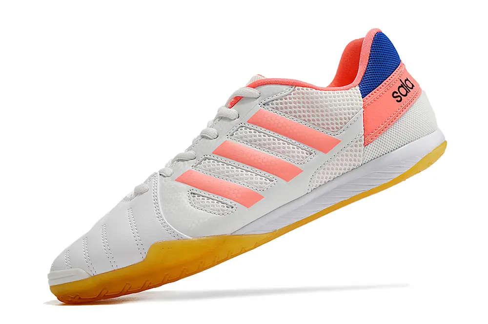 Adidas Top Sala IC - White/Neon Pink/Blue