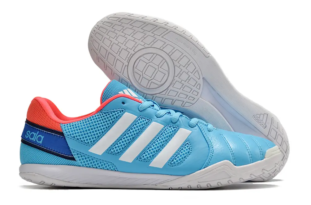 Adidas Top Sala IC - Blue/Sky Blue/Coral Red