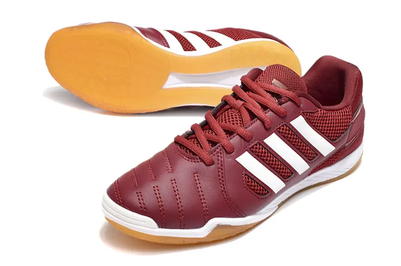 Adidas Top Sala IC - Burgundy/Crisp White/Golden Amber