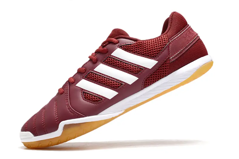 Adidas Top Sala IC - Burgundy/Crisp White/Golden Amber