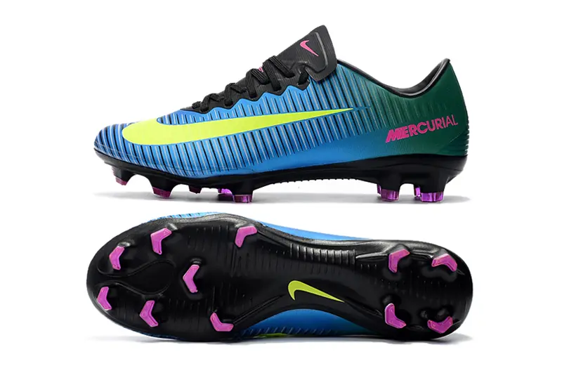 Nike Mercurial Vapor 11 FG - Blue/Electric Blue/Volt Yellow