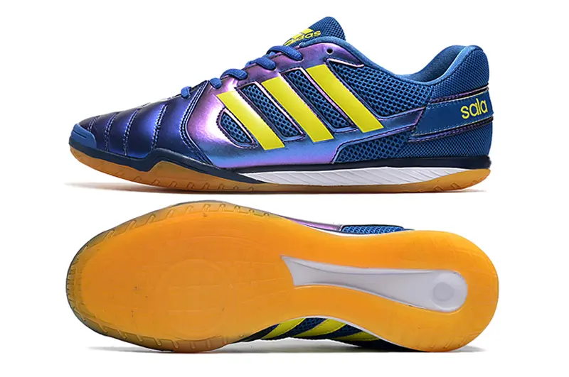 Adidas Top Sala IC - Blue/Vibrant Yellow/Metallic Purple