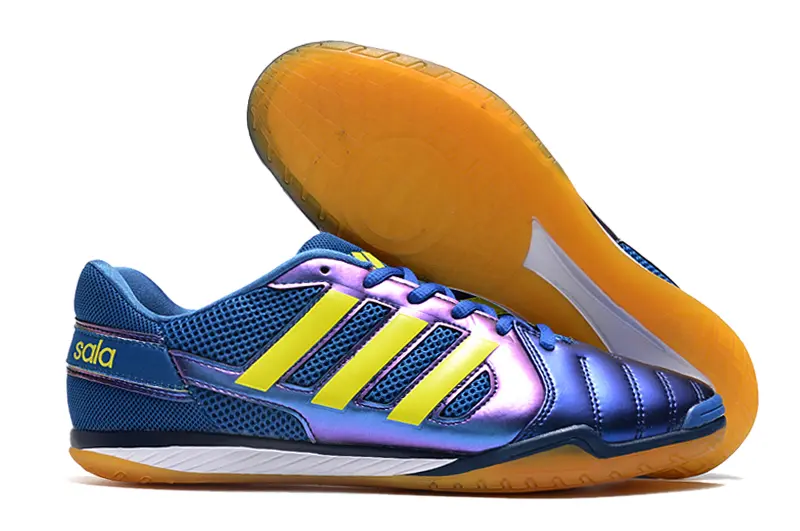 Adidas Top Sala IC - Blue/Vibrant Yellow/Metallic Purple