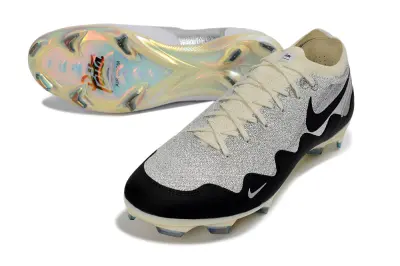 Nike Air Zoom Mercurial Vapor 16 Elite FG Firm Ground Soccer Cleats - Black/Silver/Gold