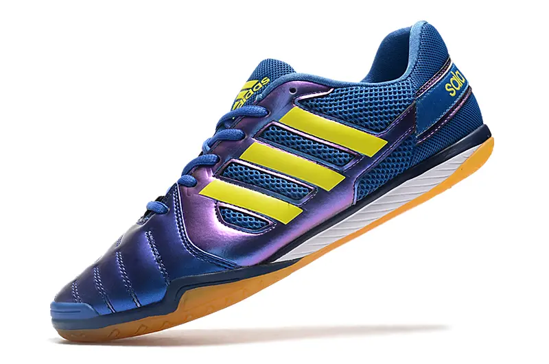 Adidas Top Sala IC - Blue/Vibrant Yellow/Metallic Purple