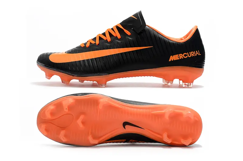 Nike Mercurial Vapor 11 FG - Black/Vibrant Orange/Jet Black