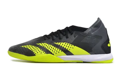 Adidas Predator Accuracy.3 IC - Black/Vibrant Lime/Shadow Gray