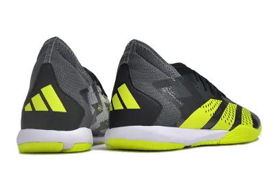 Adidas Predator Accuracy.3 IC - Black/Vibrant Lime/Shadow Gray