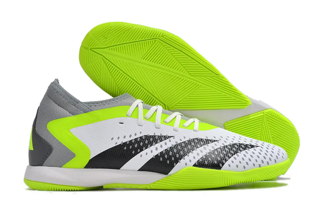 Adidas Predator Accuracy.3 IC - White/Lime Green/Black