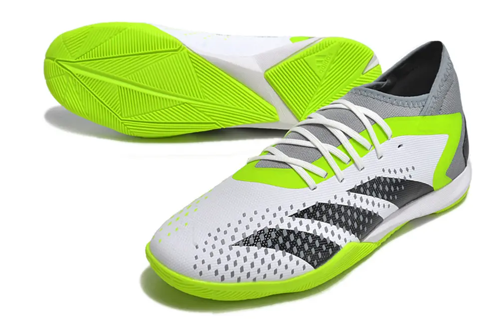 Adidas Predator Accuracy.3 IC - White/Lime Green/Black
