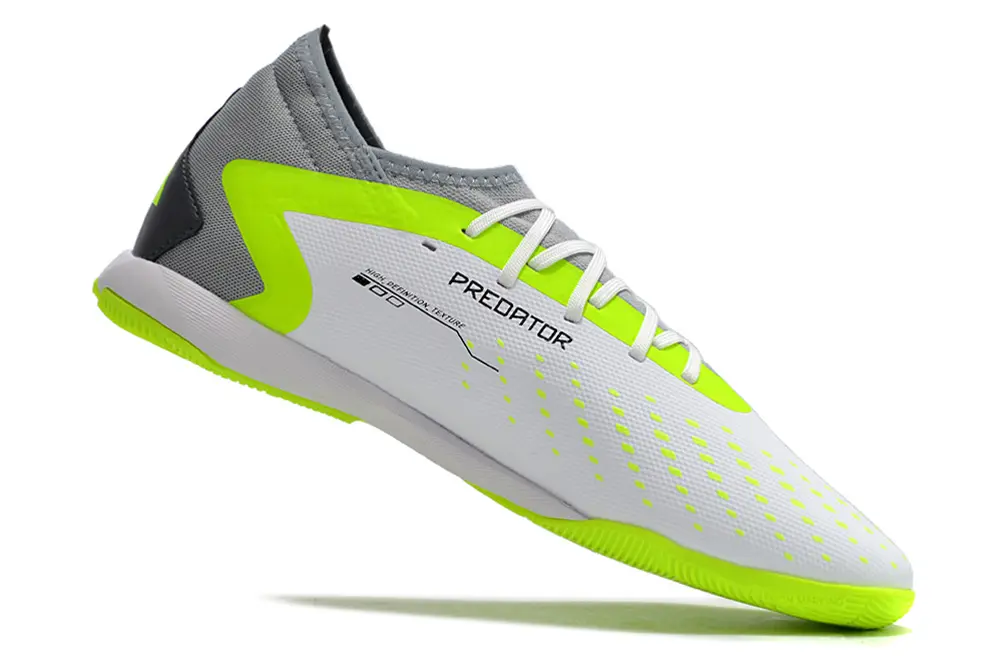 Adidas Predator Accuracy.3 IC - White/Lime Green/Black
