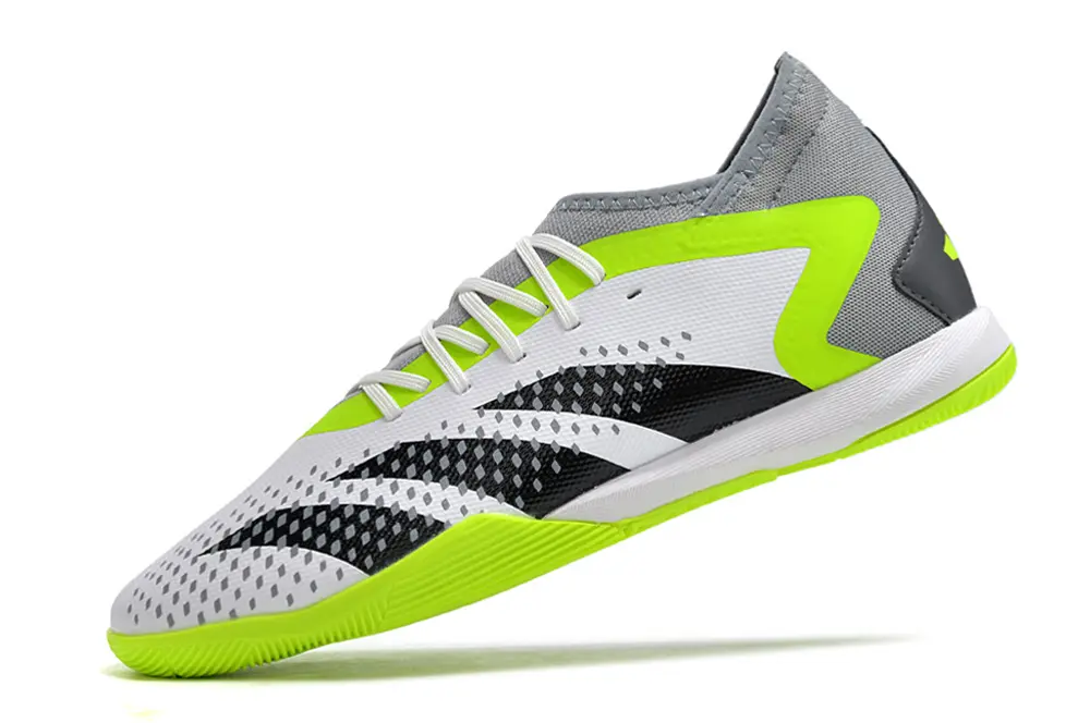 Adidas Predator Accuracy.3 IC - White/Lime Green/Black