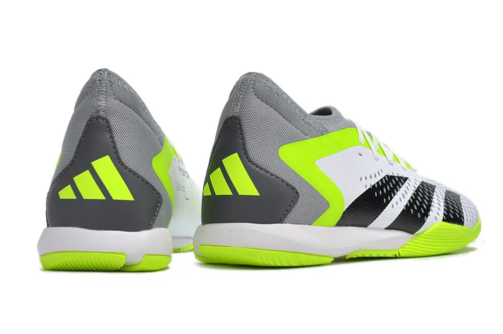 Adidas Predator Accuracy.3 IC - White/Lime Green/Black