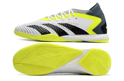 Adidas Predator Accuracy.3 IC - White/Neon Yellow/Black
