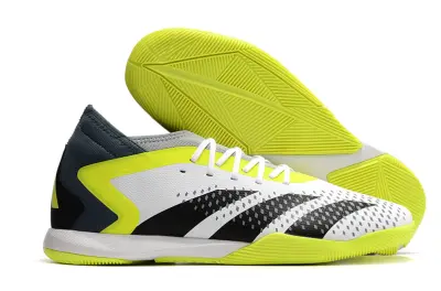 Adidas Predator Accuracy.3 IC - White/Neon Yellow/Black