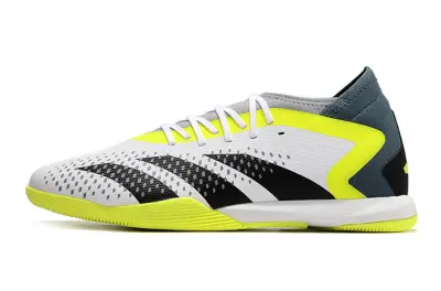 Adidas Predator Accuracy.3 IC - White/Neon Yellow/Black