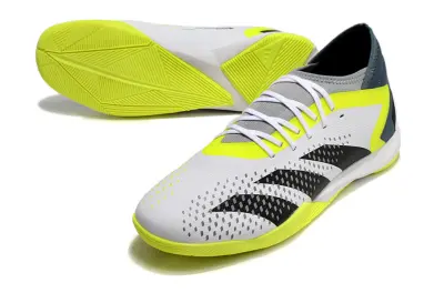 Adidas Predator Accuracy.3 IC - White/Neon Yellow/Black