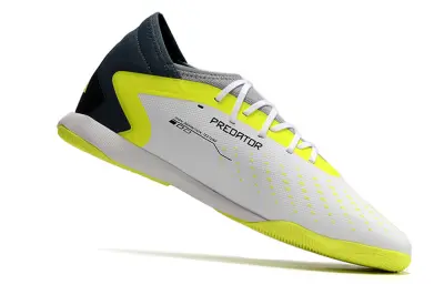 Adidas Predator Accuracy.3 IC - White/Neon Yellow/Black