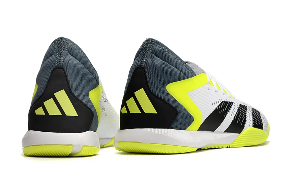 Adidas Predator Accuracy.3 IC - White/Neon Yellow/Black