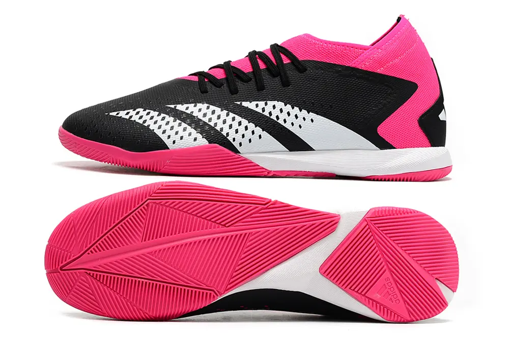 Adidas Predator Accuracy.3 IC - Black/Vibrant Pink/White