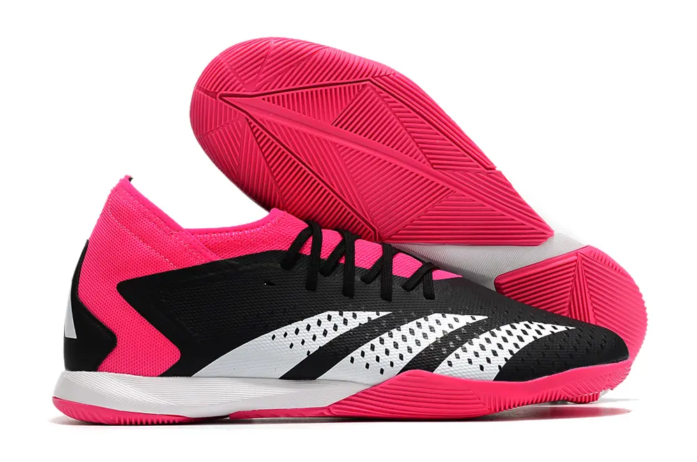 Adidas Predator Accuracy.3 IC - Black/Vibrant Pink/White
