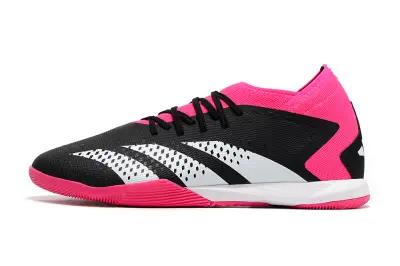 Adidas Predator Accuracy.3 IC - Black/Vibrant Pink/White