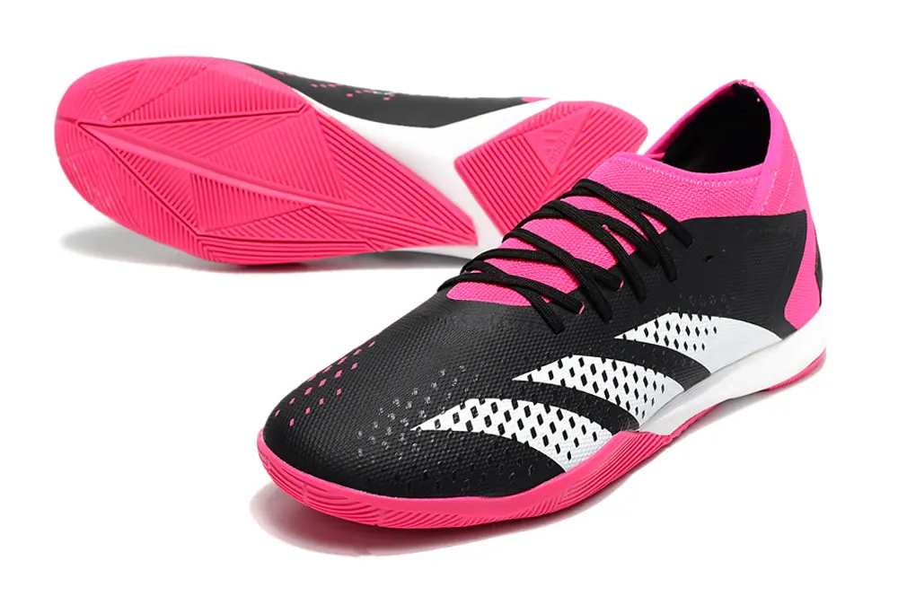 Adidas Predator Accuracy.3 IC - Black/Vibrant Pink/White