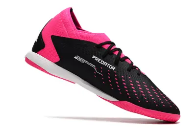 Adidas Predator Accuracy.3 IC - Black/Vibrant Pink/White