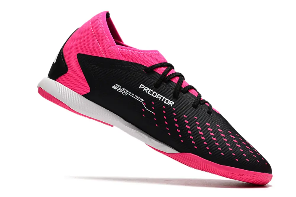 Adidas Predator Accuracy.3 IC - Black/Vibrant Pink/White