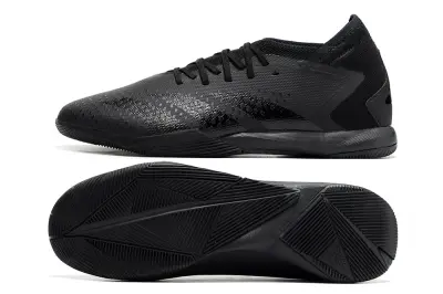 Adidas Predator Accuracy.3 IC - Black/Midnight Black/Graphite Black