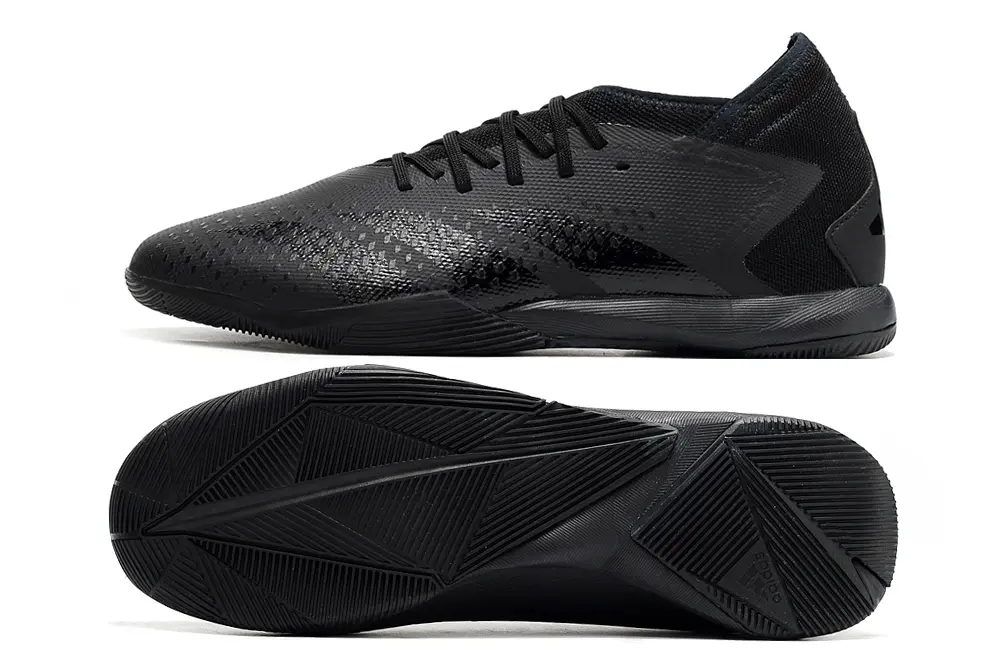 Adidas Predator Accuracy.3 IC - Black/Midnight Black/Graphite Black