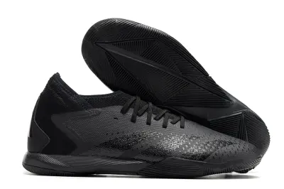 Adidas Predator Accuracy.3 IC - Black/Midnight Black/Graphite Black