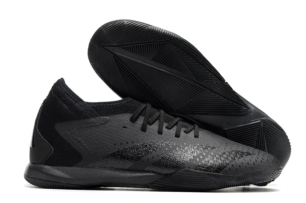 Adidas Predator Accuracy.3 IC - Black/Midnight Black/Graphite Black