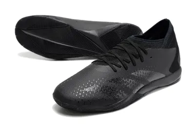 Adidas Predator Accuracy.3 IC - Black/Midnight Black/Graphite Black