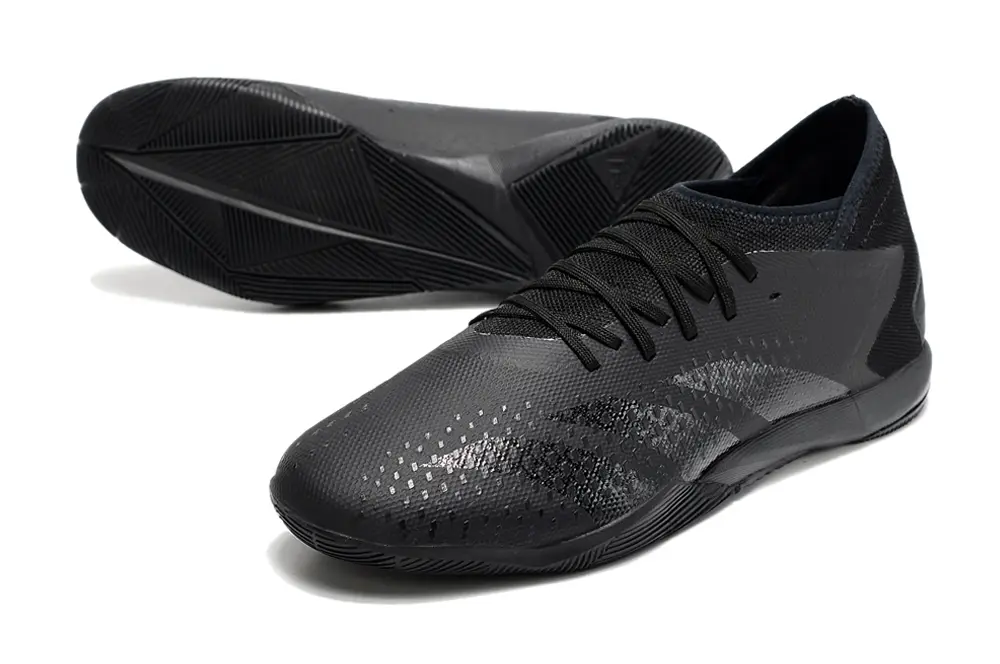Adidas Predator Accuracy.3 IC - Black/Midnight Black/Graphite Black