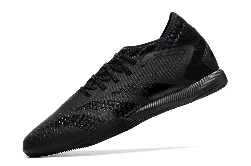 Adidas Predator Accuracy.3 IC - Black/Midnight Black/Graphite Black