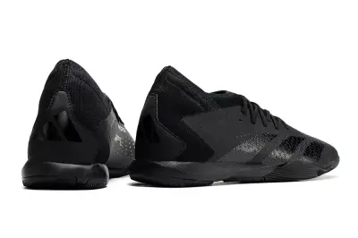 Adidas Predator Accuracy.3 IC - Black/Midnight Black/Graphite Black