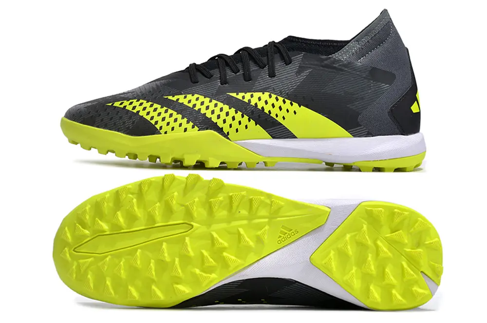 Adidas Predator Accuracy.3 TF - Black/Electric Yellow/Charcoal Grey