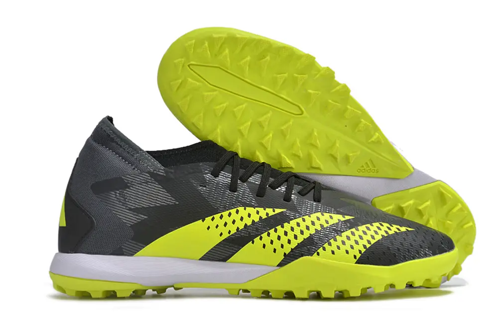 Adidas Predator Accuracy.3 TF - Black/Electric Yellow/Charcoal Grey