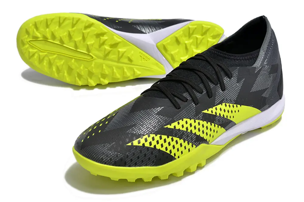 Adidas Predator Accuracy.3 TF - Black/Electric Yellow/Charcoal Grey