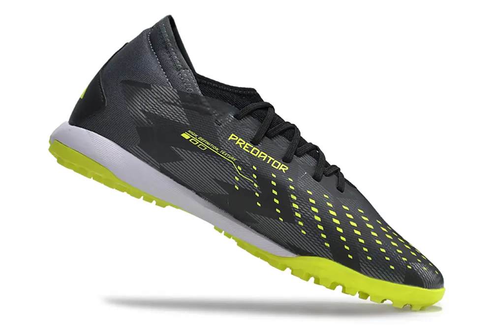 Adidas Predator Accuracy.3 TF - Black/Electric Yellow/Charcoal Grey