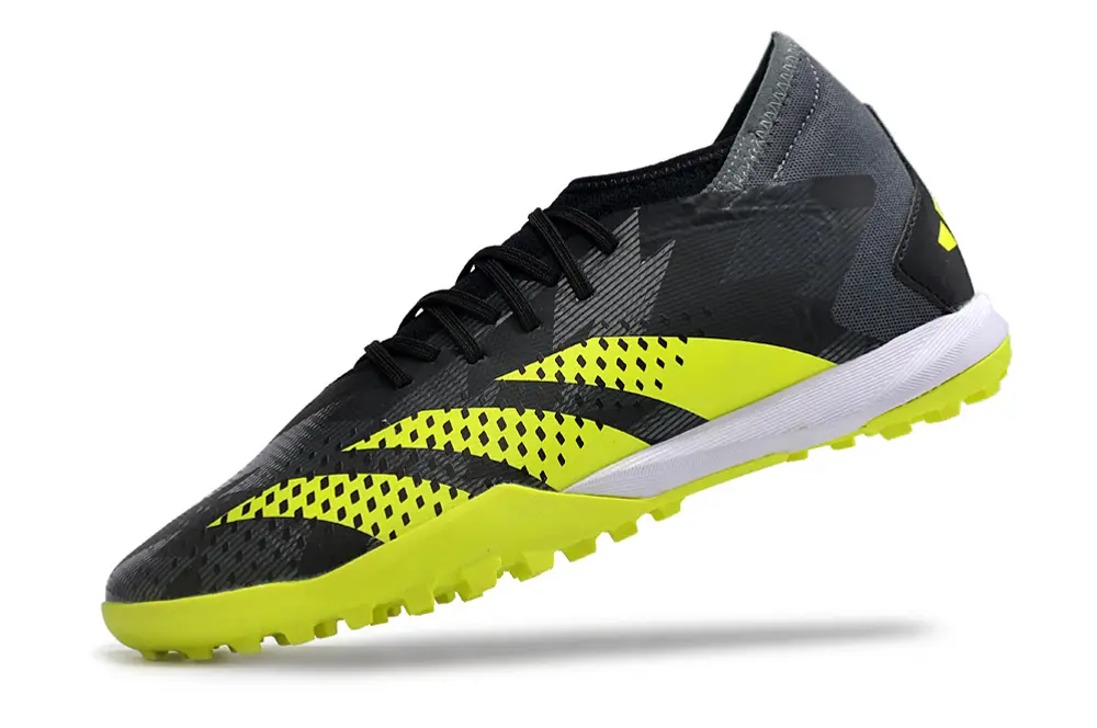 Adidas Predator Accuracy.3 TF - Black/Electric Yellow/Charcoal Grey