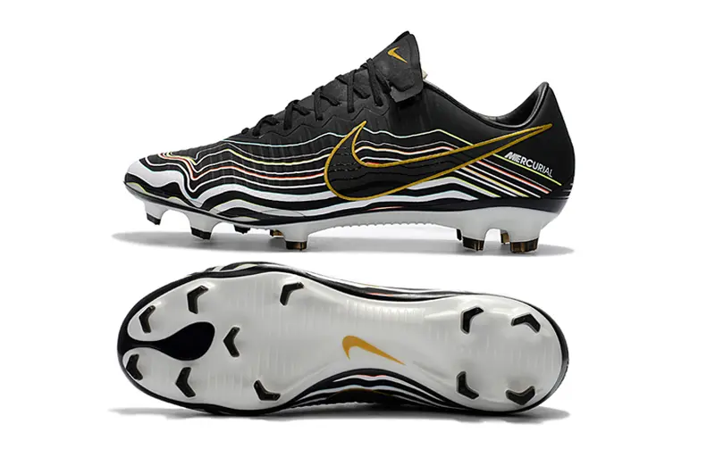 Nike Mercurial Vapor 11 FG - Black/Metallic Gold/Pearl White