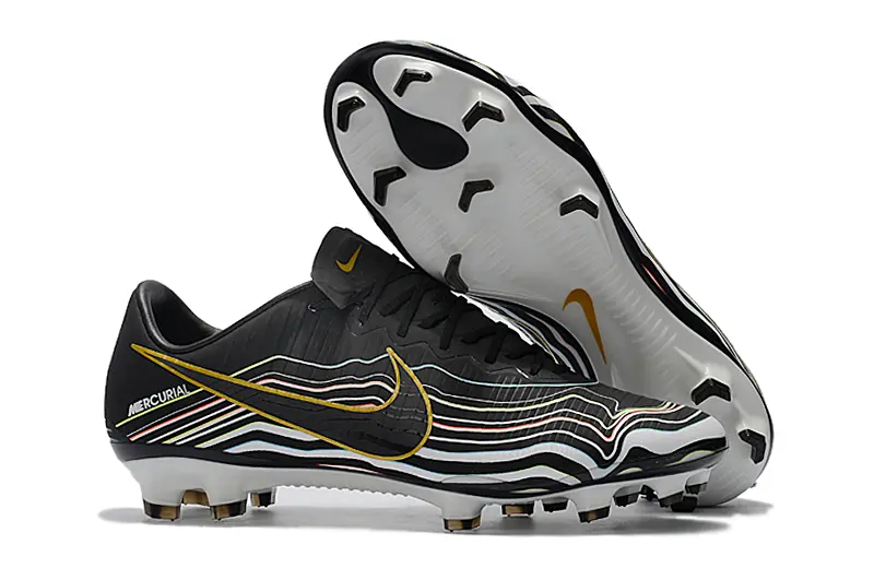 Nike Mercurial Vapor 11 FG - Black/Metallic Gold/Pearl White