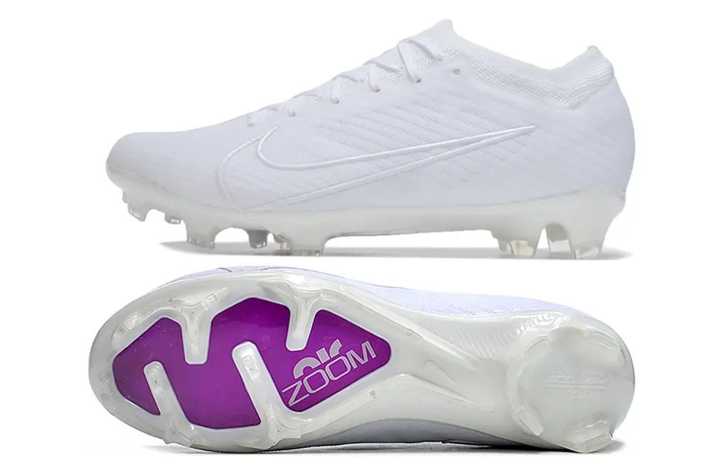 Nike Air Zoom Mercurial Vapor 15 Elite FG - White/Bright White/Deep Purple