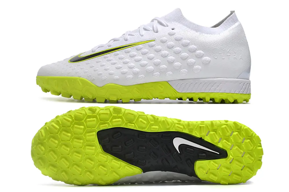 Nike Phantom Ultra Venom TF - White/Neon Yellow/Shock Green