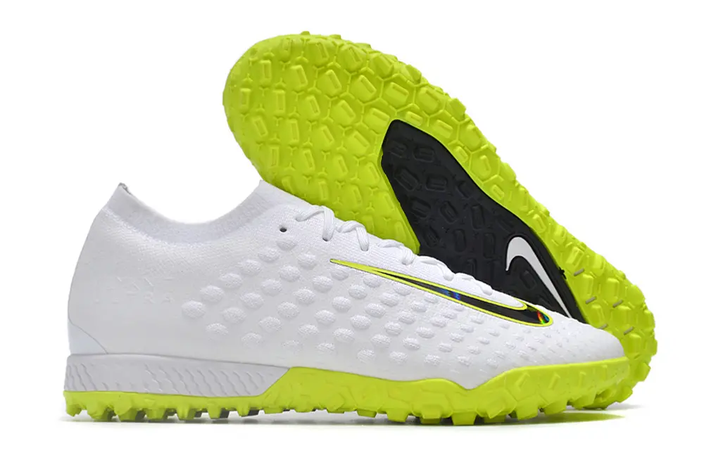 Nike Phantom Ultra Venom TF - White/Neon Yellow/Shock Green
