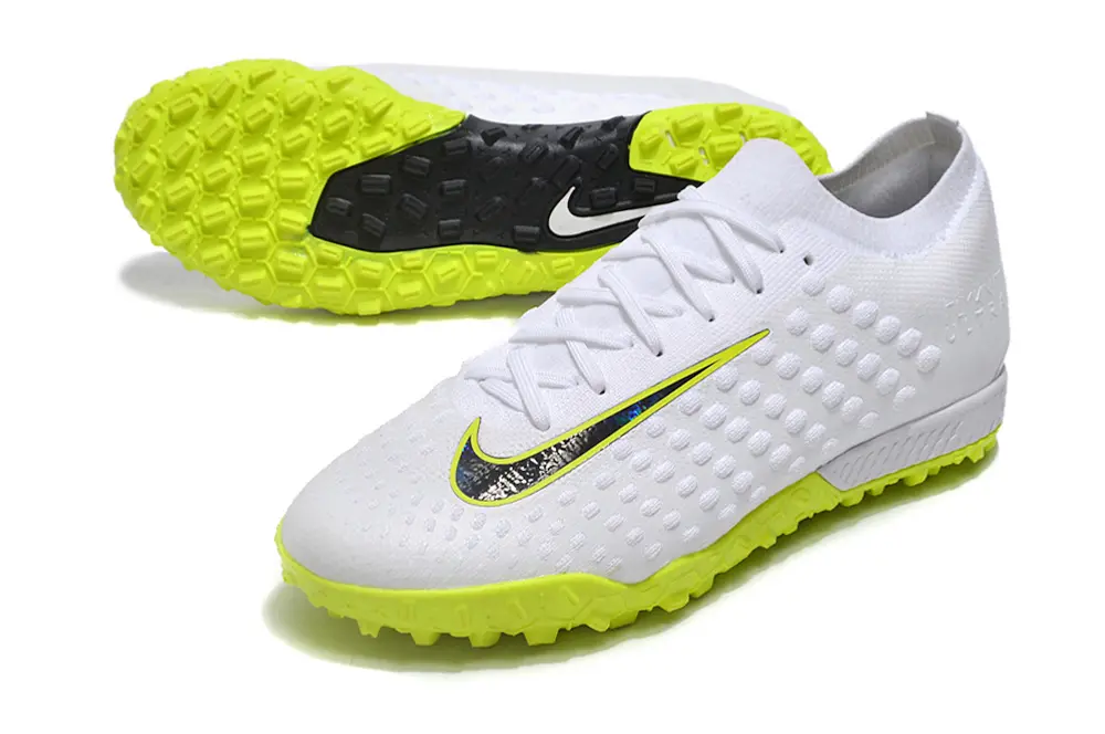 Nike Phantom Ultra Venom TF - White/Neon Yellow/Shock Green