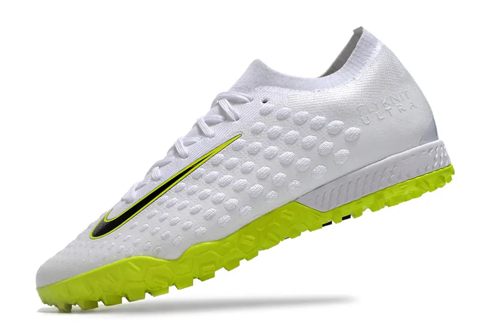 Nike Phantom Ultra Venom TF - White/Neon Yellow/Shock Green