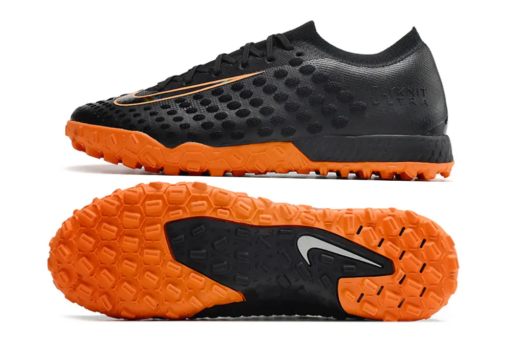 Nike Phantom Ultra Venom TF - Black/Bright Orange/Stealth Black